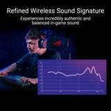 ASUS ROG Pelta Wireless Gaming Headset with Detachable Mic – Tri-Mode