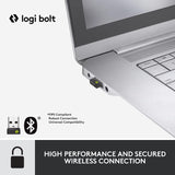 Logitech SIGNATURE MK650 POUR LES ENTREPRISES Graphite Marron