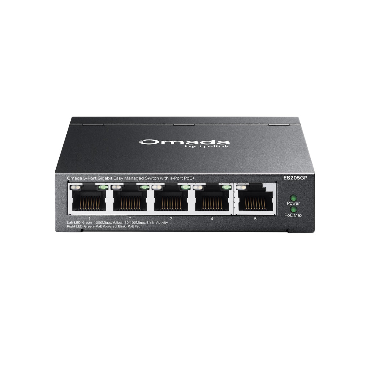 TP-Link Omada 5-Port Gigabit Easy Managed Switch with 4-Port PoE+(ES20