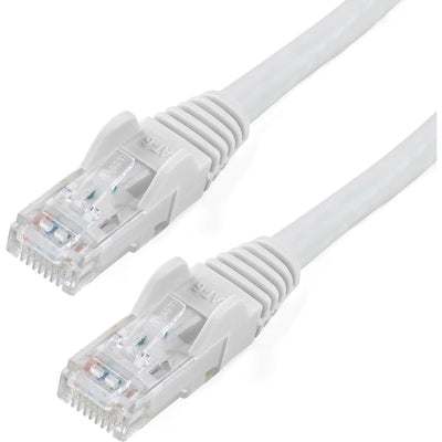 100FT CAT6 White Snagless PVC RJ45 to RJ45 24AWG UTP Patch Cable