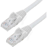 StarTech 150ft CAT6 Ethernet Cable - White CAT 6 Gigabit Ethernet Wire