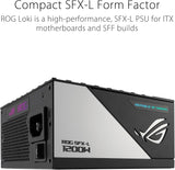 ASUS ROG Loki SFX-L 1200W Titanium PSU (Fully Modular Power Supply, 80