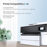 TN221BK High Yield Black Toner Cartridge Replacement for Brother TN221