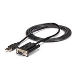 StarTech.com USB to Serial Adapter – Null Modem – FTDI USB UART Chip –