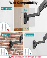 MOUNT PRO Support mural pour moniteur unique 13 à 32 pouces pour écrans d'ordinateur