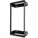 StarTech.com 2-Post 21U Heavy-Duty Wall Mount Network Rack, 19