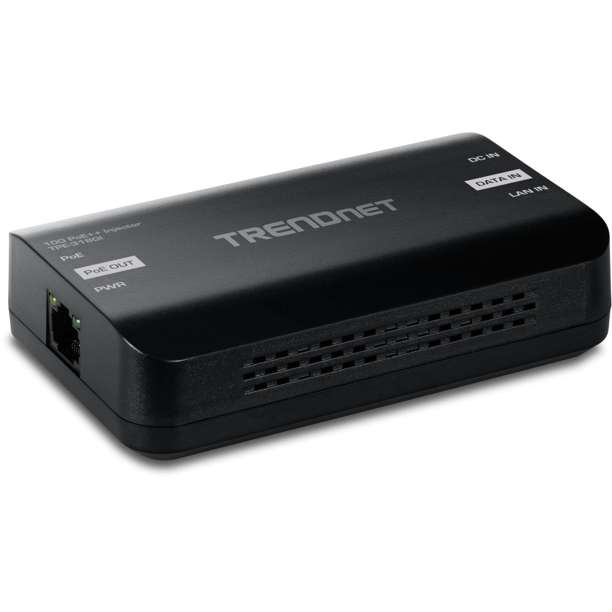 TRENDnet Injecteur PoE++ 10G, TPE-318GI, Convertit un port non-PoE en port PoE