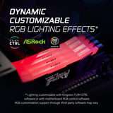Kingston Fury Renegade White RGB 32GB (2x16GB) 6400MT/s CL32 DDR5 DIMM