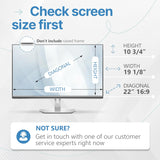 VINTEZ 22 Inch 16:9 Privacy Screen for Computer Monitor and Laptop - A