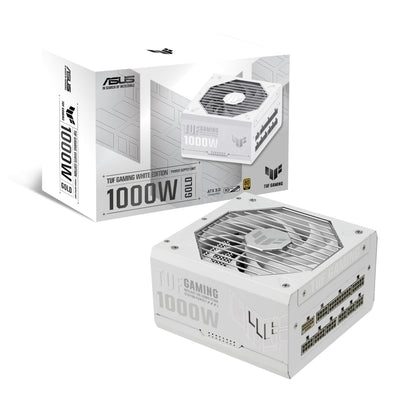 ASUS TUF Gaming 1000W Gold White Edition (1000 Watt, Fully Modular Pow