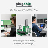 Plugable USB C to DVI Adapter - Connect Your USB-C Laptop to a DVI Dis