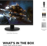 Moniteur de jeu ViewSonic VX2716A 27 pouces 1080p 1ms 120Hz IPS avec protection oculaire