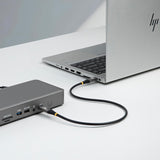 Câble USB4 StarTech de 1,5 m (5 pi), 80 Gbit/s, certifié USB-IF, 240 W PD, 8K 120 Hz/4K 240 Hz DP2.1 DP80, compatible Thunderbolt 4 - USB-C Noir