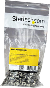Startech.Com 100 Pkg M6 Mounting Screws and Cage Nuts for Server Rack