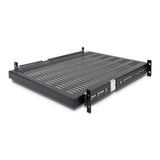 Startech 2U 22in Fixed Vented Rack Mount Shelf - Black