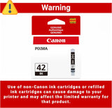 Canon Genuine CLI-42 Ink Tank, Black Photo Black