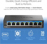 D-Link 8-Port 2.5GB Unmanaged Gaming Switch with 8 x 2.5G - Multi-Gig