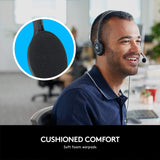 Casque Filaire Logitech H111, Écouteurs Stéréo avec Micro Anti-Bruit