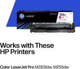 HP 206A (W2113A) Magenta Original Toner Cartridge L Magenta
