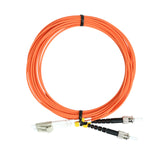 Câble de raccordement duplex multimode à fibre optique LC-LC 3M