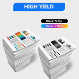 831 Yellow Ink Cartridges Replacement for 831 Ink Cartridges High Perf