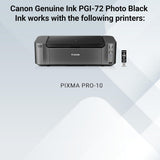 Genuine Canon PGI-72 Ink Cartridge, Photo Black