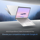 ASUS ExpertBook CX54 Chromebook Plus Enterprise, 14