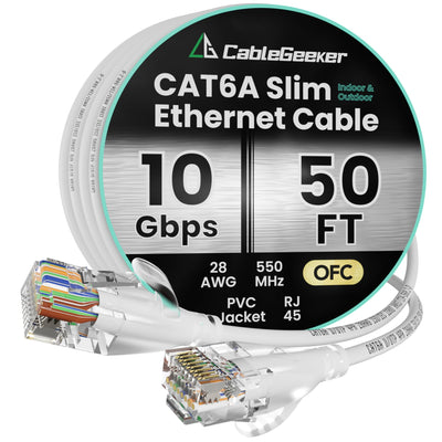 20FT CAT6A BENDNFLEX ULTRA-THIN SNAGLESS CABLE
