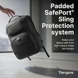 Targus Balance EcoSmart Sac à dos pour portable de voyage et prêt pour Checkpoint