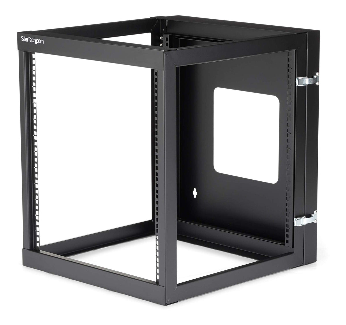 StarTech.com 12U 22-Inch Hinged Open Frame Rack Cabinet Wallmount Serv