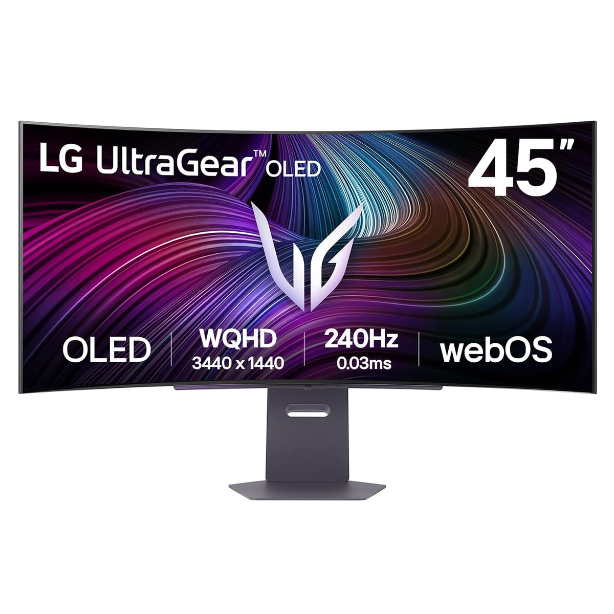 LG Ultragear™ 45GX90SA 45-inch OLED 240Hz 0.03ms WQHD Curved Smart Gam