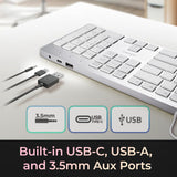 Adesso EasyTouch 730 USB-C Keyboard (Canadian French) with Copilot Hot