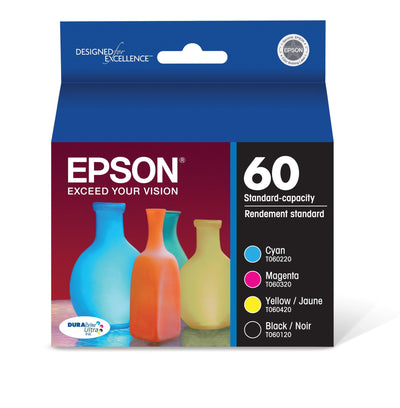 EPSON 60 DURABrite Ultra Ink Standard Capacity Black & Color Cartridge