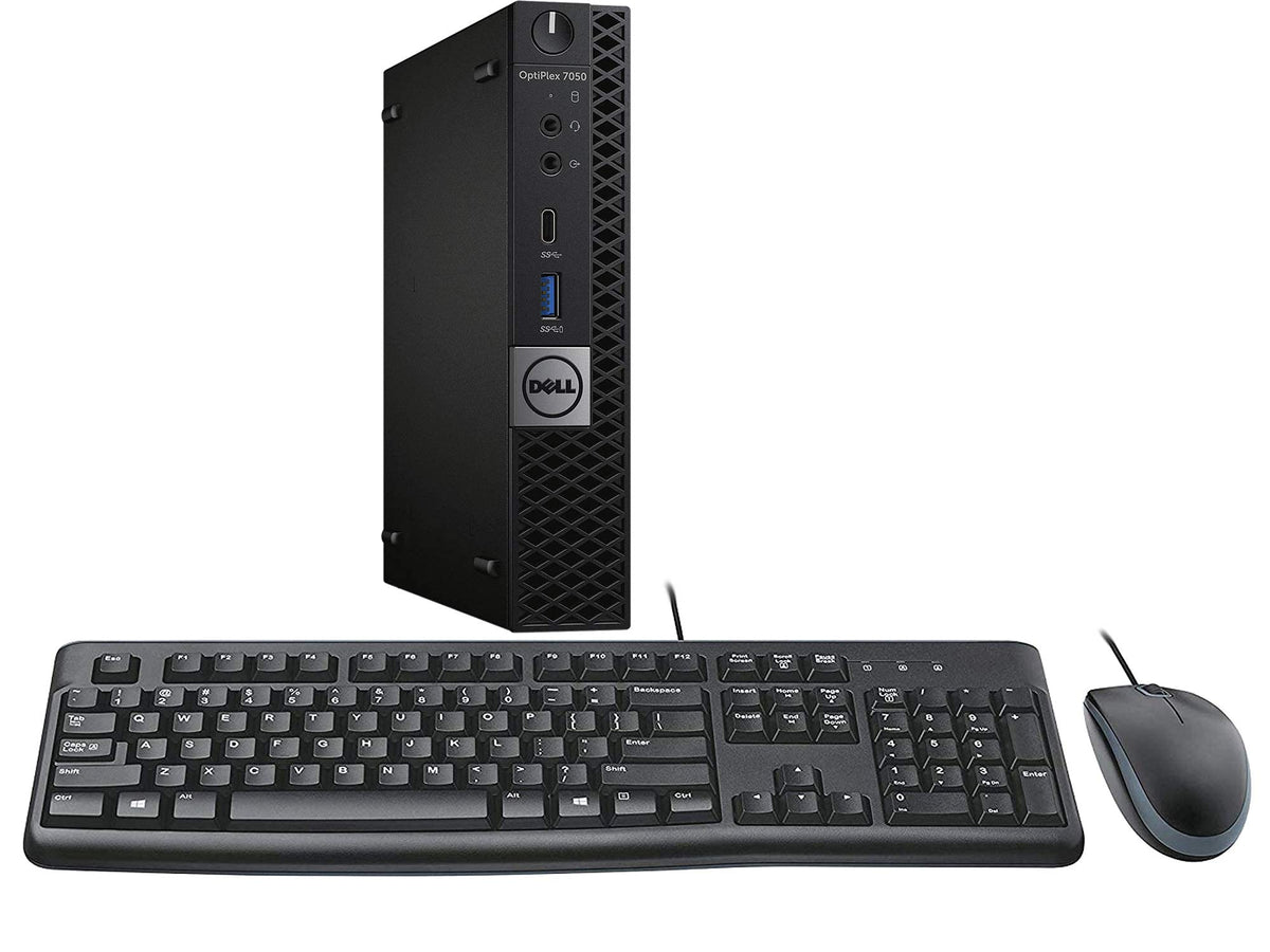 Dell Optiplex 7050 Micro Desktop, Intel i7, 16GB RAM, 256GB SSD, WiFi,