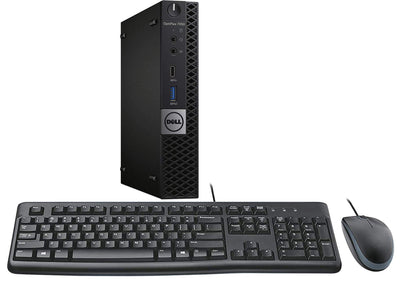 Dell Optiplex 7050 Micro Desktop, Intel i7, 16GB RAM, 256GB SSD, WiFi,