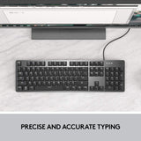 Logitech K845 Mechanical Illuminated Keyboard, Cherry MX Switches, Str