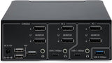 StarTech.com Commutateur KVM DisplayPort 1.4 double écran à 2 ports, 8K 60 Hz /