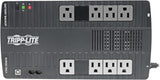 Tripp Lite AVR 550VA Compact Line-Interactive UPS, 8 Outlets, Black (A