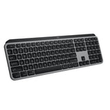 Logitech MX Keys S Mac Clavier sans fil Fluide Précis - Gris espace |