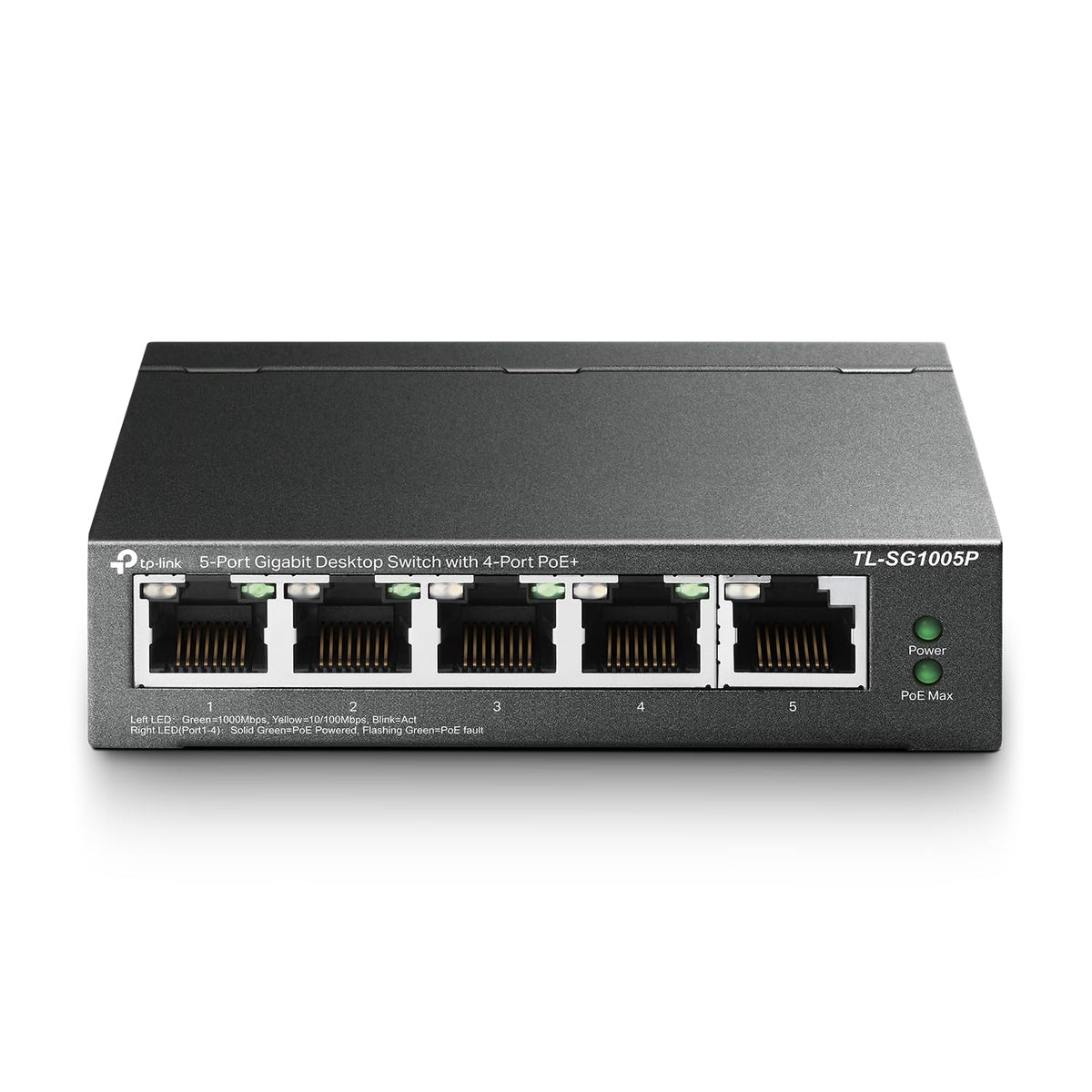 8PORT 4X POE + GBE Switch L2