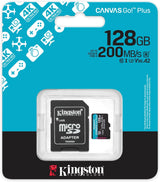 Kingston Canvas Go Plus Gen 4 128GB MicroSDXC Card