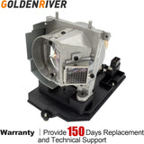 GOLDENRIVER NP20LP Projector Replacement Lamp with Housing Compatible
