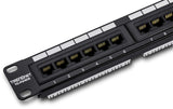 TRENDnet 24-Port Cat6 Unshielded Patch Panel, Wallmount or Rackmount