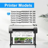 LCL PFI-120 PFI120 130-ml Ink Cartridge Replacement for Canon PFI-120M