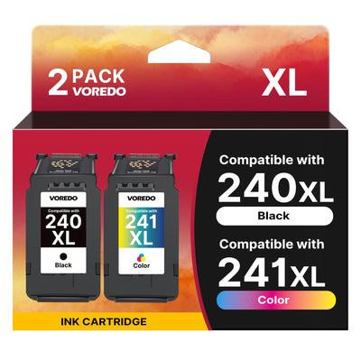 CANON PG240XL 2X INK CART W/ CL-241XL 1X BLK