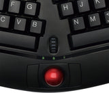 Adesso WKB-3150UB - Wireless Ergonomic Keyboard with Built-in Removabl