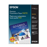 Epson Presentation Paper Matte (8.5x11 Inches, 50 Sheets) (S041257)