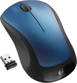 Logitech Wireless Mouse M310 - Peacock Blue (Renewed)