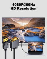10FT DISPLAYPORT TO DVI CABLE ADAPTER