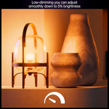 Philips Hue Smart LED A19 Bulb, Warm White Light 2700K, E26 Base, 9W,